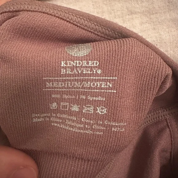 Kindred Bravely Women's simply sublime Nursing Bras - Black, Tan and Purple - Picture 4 of 5